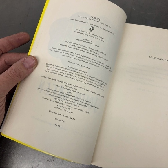 The Fault in Our Stars by: John Green, paperback book - Picture 3 of 6